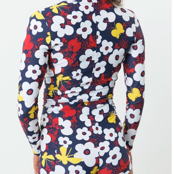 Medium Biliblond Alex Flowers Long Sleeve Swimwear Brand New with Tags - Picture 5 of 9